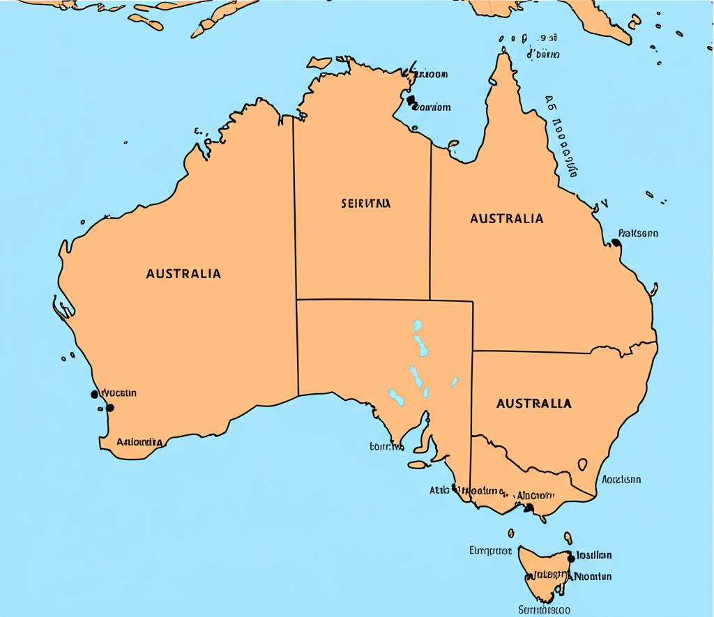 Service locations across Australia